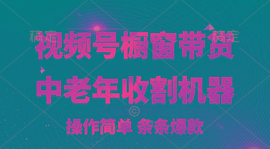 [你的孩子成功取得高位]视频号最火爆赛道，橱窗带货，流量分成计划，条...-腾渊网创
