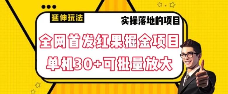 全网首发红果免费短剧掘金项目，单机30+可批量放大【揭秘】-腾渊网创