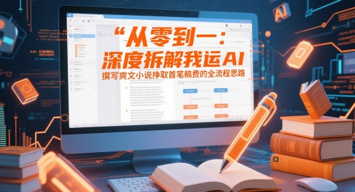 从零到一：深度拆解我运用AI撰写爽文小说挣取首笔稿费的全流程思路-腾渊论坛
