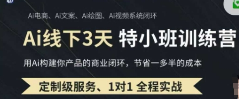 AI实操培训第20-21期线下，0基础保姆级教程，3月最新整理，企业获客、降本增效、打造超级个体-腾渊网创