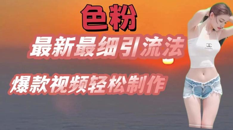 se粉最新最细引流法，七天螺旋起号法，爆款视频轻松制作【揭秘】-腾渊网创