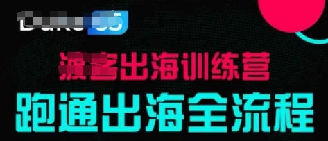出海训练营基础课，​跑通出海全流程，实战案例拆解-腾渊网创