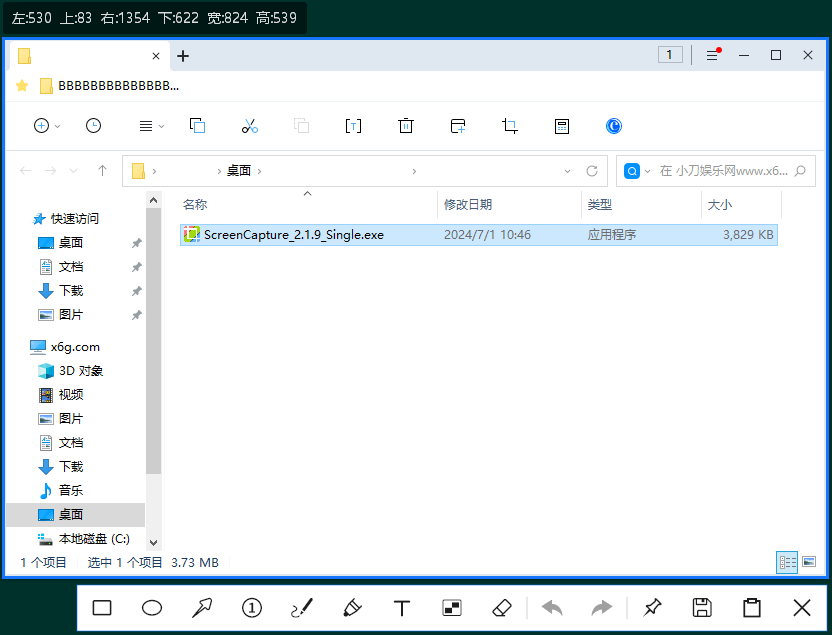 ScreenCapture v2.1.10单文件版-腾渊网创