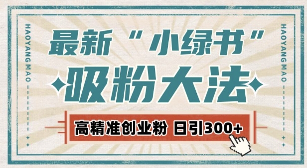 最新自动化“吸粉术”，小绿书激活私域流量，每日轻松吸引300+高质精准粉!-腾渊网创