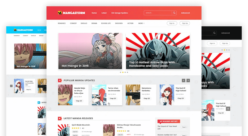 Madara 2.2.2.1主题源码 | 响应式WordPress漫画小说主题模板-腾渊网创