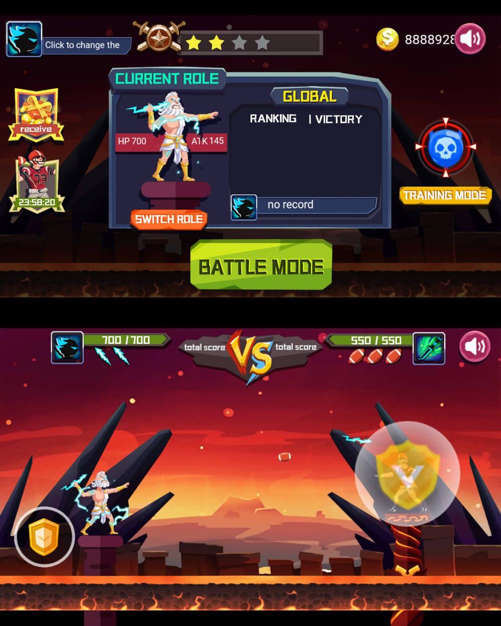 竞技休闲游戏 动漫对决-腾渊网创