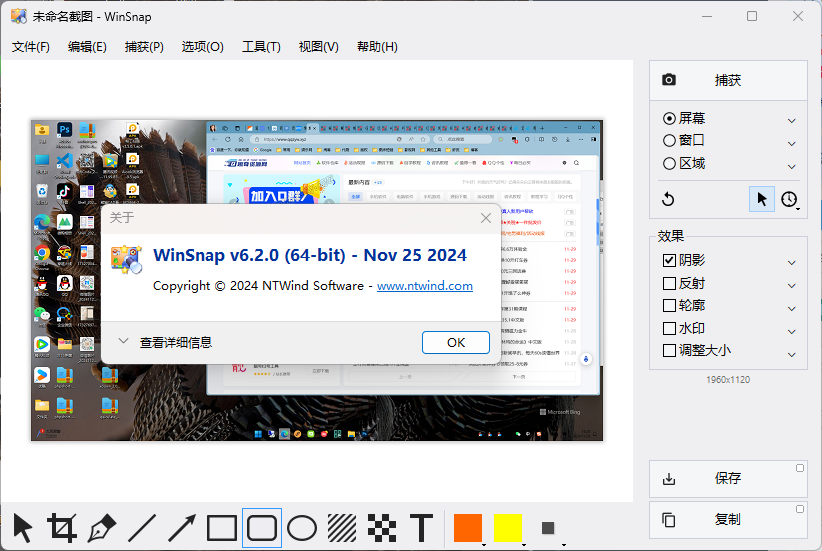 截图神器 WinSnap v6.2.2绿色版-腾渊论坛