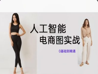 人工智能SD电商图实战，ai绘图0基础到精通-腾渊论坛
