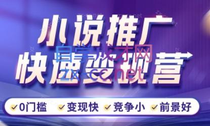 洲洲老师·小说推广快速变现营-腾渊网创
