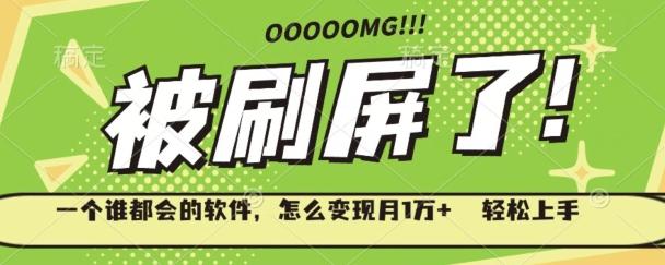 一个谁都会的软件，怎么变现月1万+轻松上手-腾渊论坛