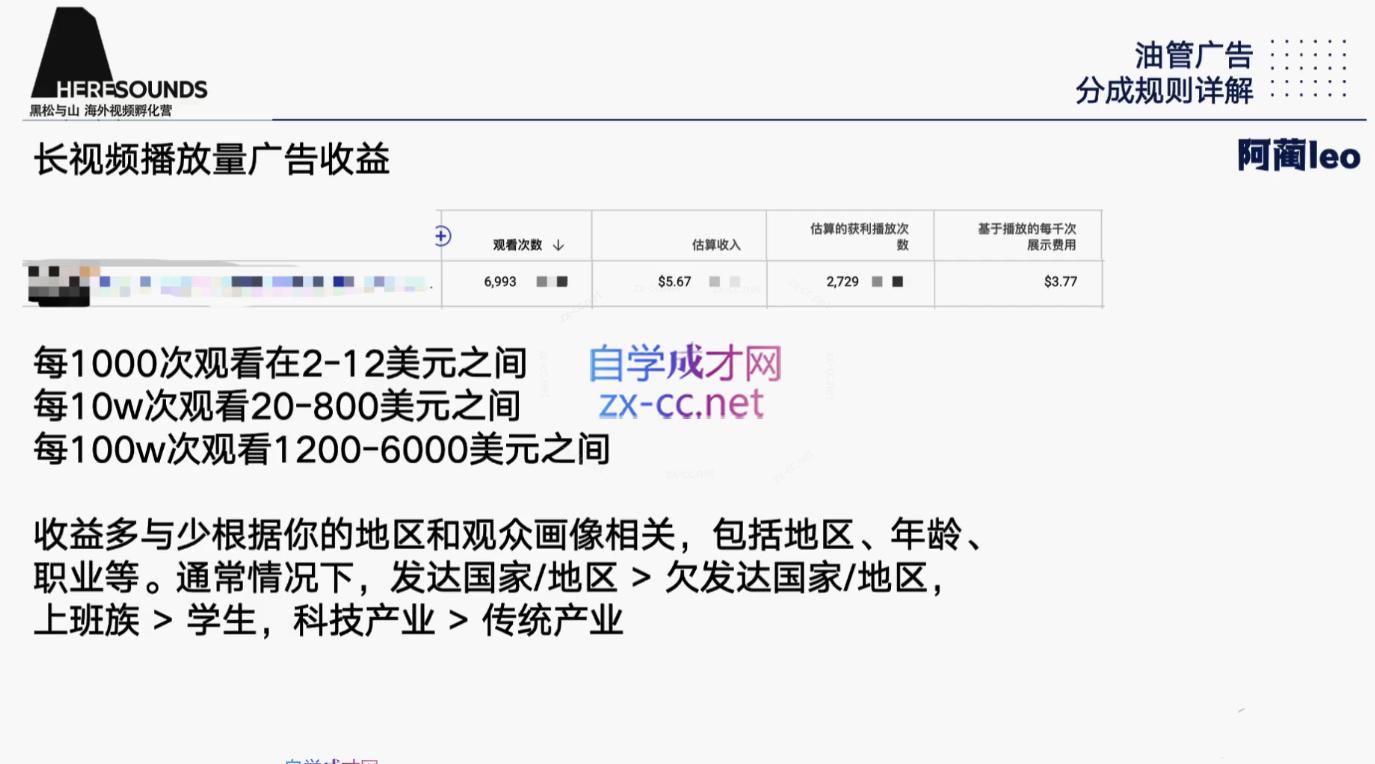 阿蔺Leo·跨境油管视频YouTube实训营(更新2025)-腾渊网创