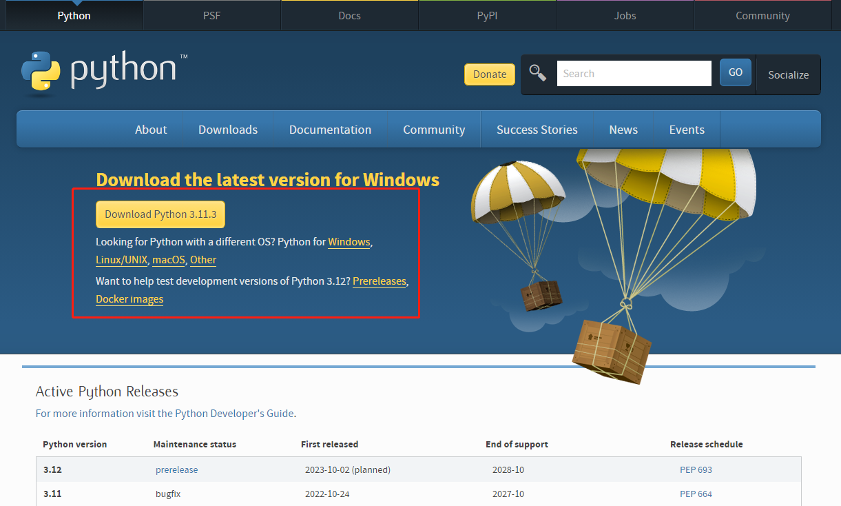 windows python fork-腾渊论坛