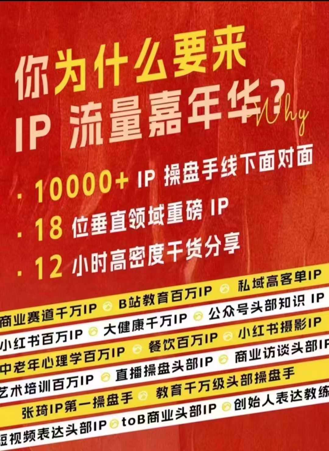 群响IP流量嘉年华，​现场视频+IP江湖2024典藏版PPT-腾渊论坛