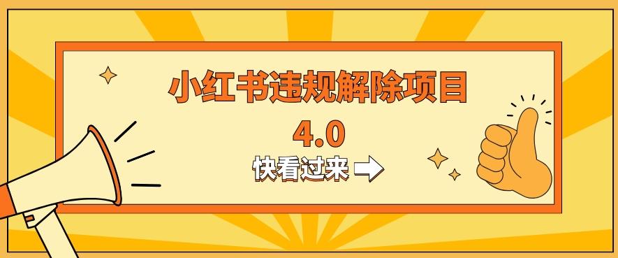 小红书违规掘金蓝海项目，日入800+（附带引流办法及解除办法）-腾渊论坛