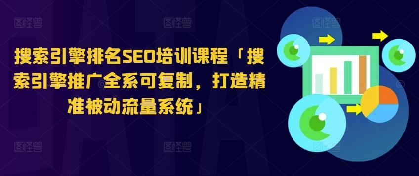 搜索引擎排名SEO培训课程「搜索引擎推广全系可复制，打造精准被动流量系统」-腾渊论坛