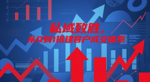 私域致胜，从0到1搭建客户成交体系-腾渊网创