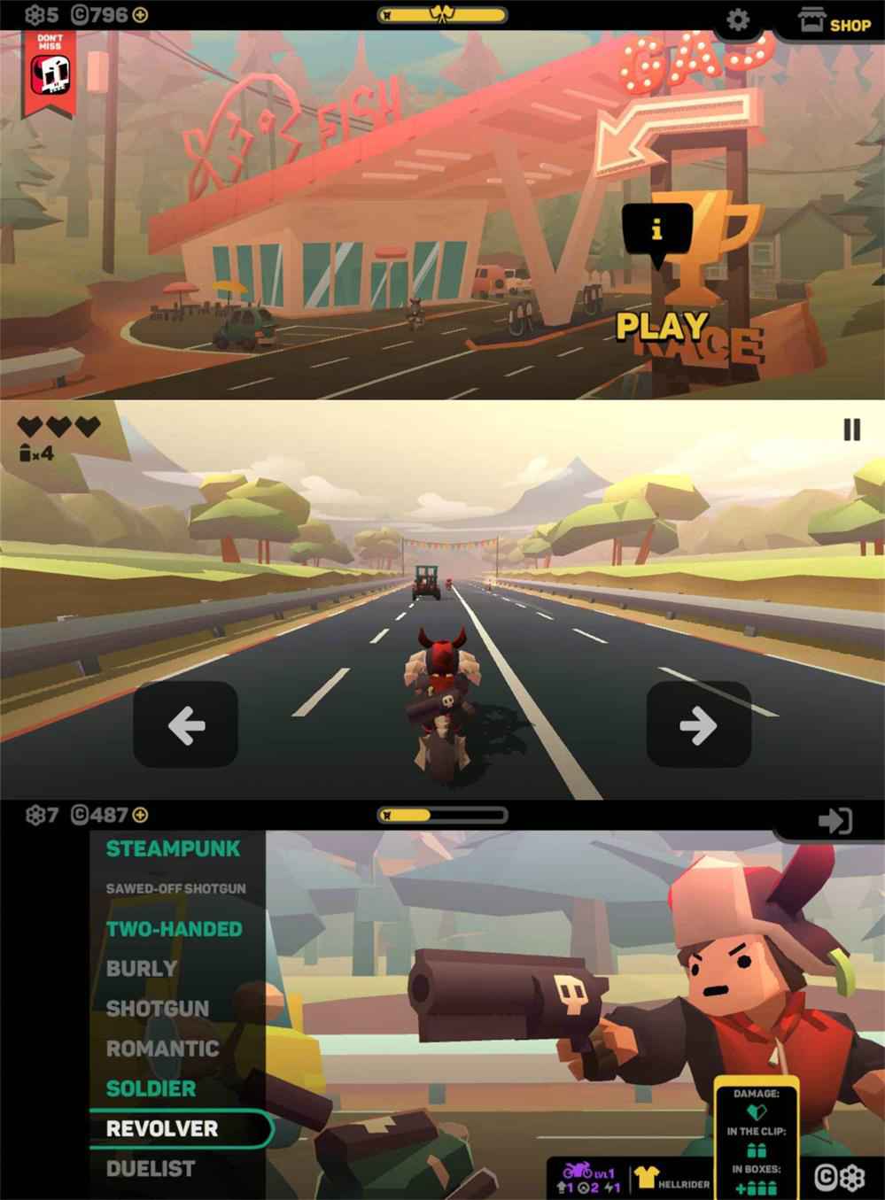 闯关射击游戏 地狱骑士3-腾渊网创