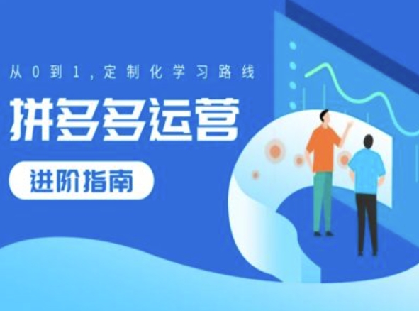 拼多多运营进阶指南，从0到1定制化学习路线-腾渊网创