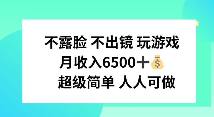 不露脸 不出境 玩游戏，月入6500 超级简单 人人可做【揭秘】-腾渊论坛