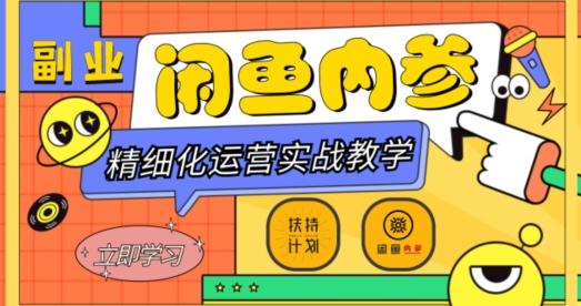闲鱼精细化运营入门+高阶实战教学，从底层逻辑到轻松变现，多维度玩转闲鱼副业-腾渊论坛