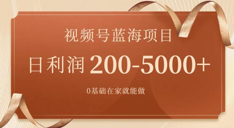 外边收费699视频号项目，最新玩法，简单好操作，一人可做，日四位数-腾渊网创