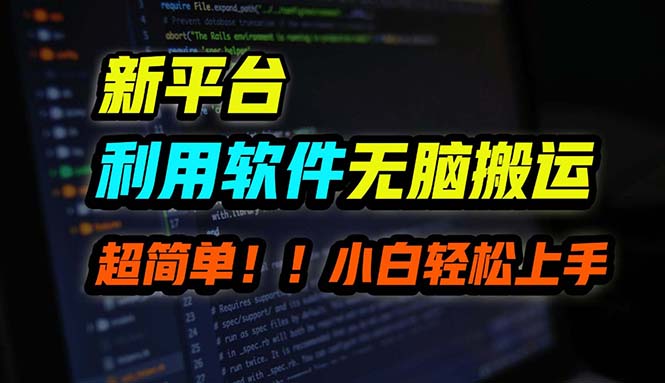 B站平台用软件无脑搬运，月赚10000+，小白也能轻松上手-腾渊论坛