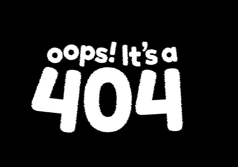 文字抖动动画特效404错误页面HTML源码-腾渊论坛