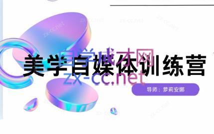 安娜·美学自媒体IP系统课-腾渊网创