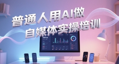 普通一个人用AI做自媒体，助你轻松开启AI自媒体创作之路-腾渊网创