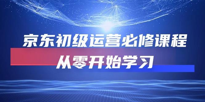京东初级运营必修课程，从零开始学习(49节课-腾渊网创