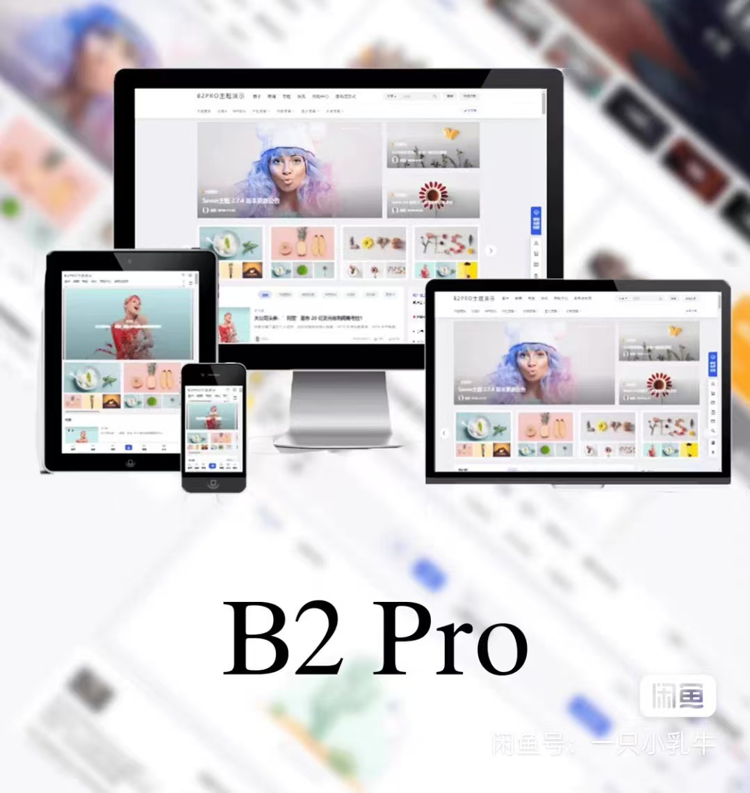 最新版7B2 PRO主题5.4.2 免授权开心版源码-腾渊论坛