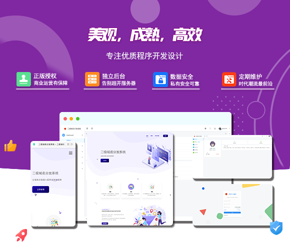 2024最新版守约者二级域名分发系统-腾渊论坛