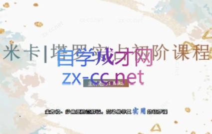 米卡·实占塔罗初阶课-腾渊网创