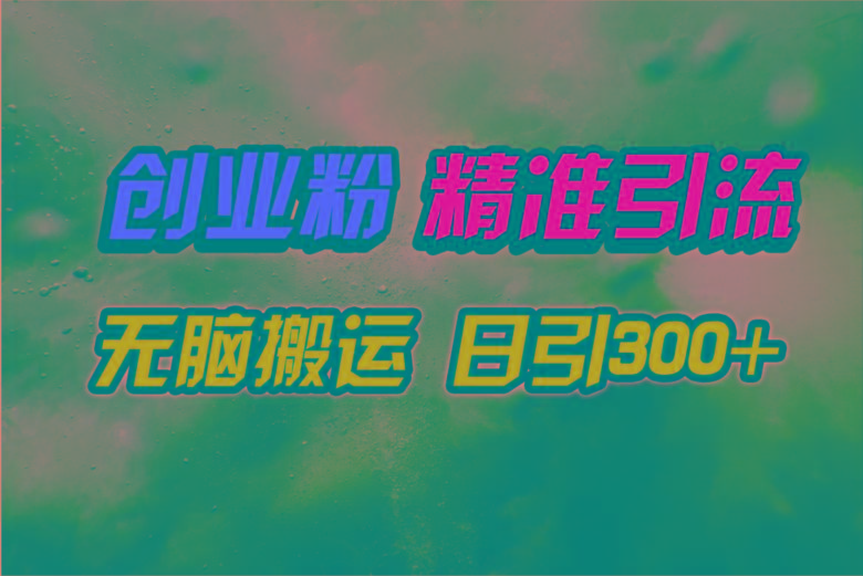 (9875期)视频号纯搬运日引300+创业粉教程！-腾渊网创