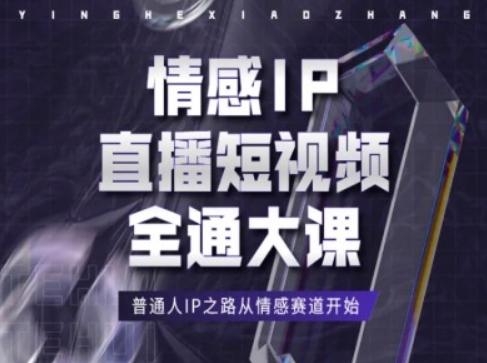 情感IP直播短视频全通大课，普通人IP之路从情感赛道开始-腾渊论坛