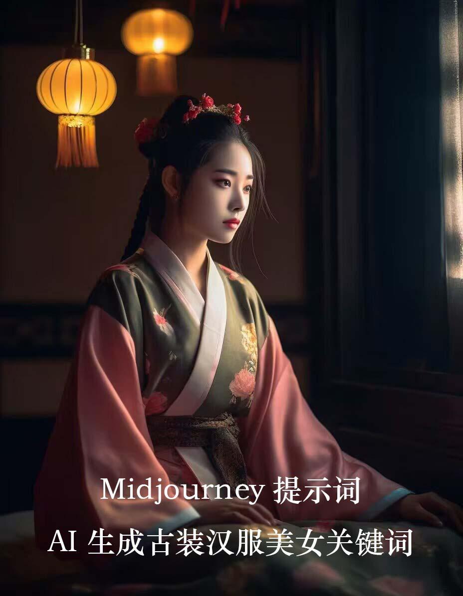 Midjourney关键词-AI生成中国风古装汉服美女人像提示关键词-腾渊论坛