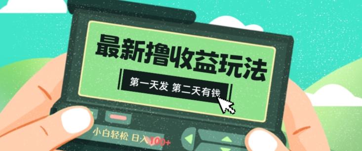 2024最新撸视频收益玩法，第一天发，第二天就有钱-腾渊论坛