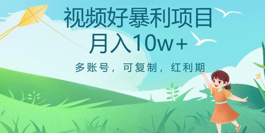 外边收费699项目，视频号暴利项目，多账号可复制，红利期-腾渊网创