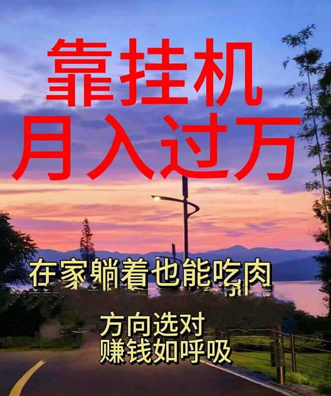 靠挂机，日入1000+，躺着也能吃肉，电脑手机都可挂-腾渊论坛