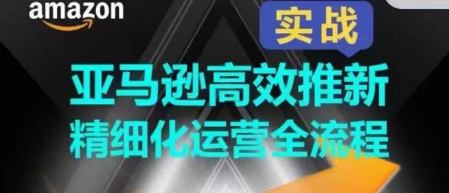 亚马逊高效推新精细化运营全流程，全方位、快速拉升产品排名和销量!-腾渊论坛