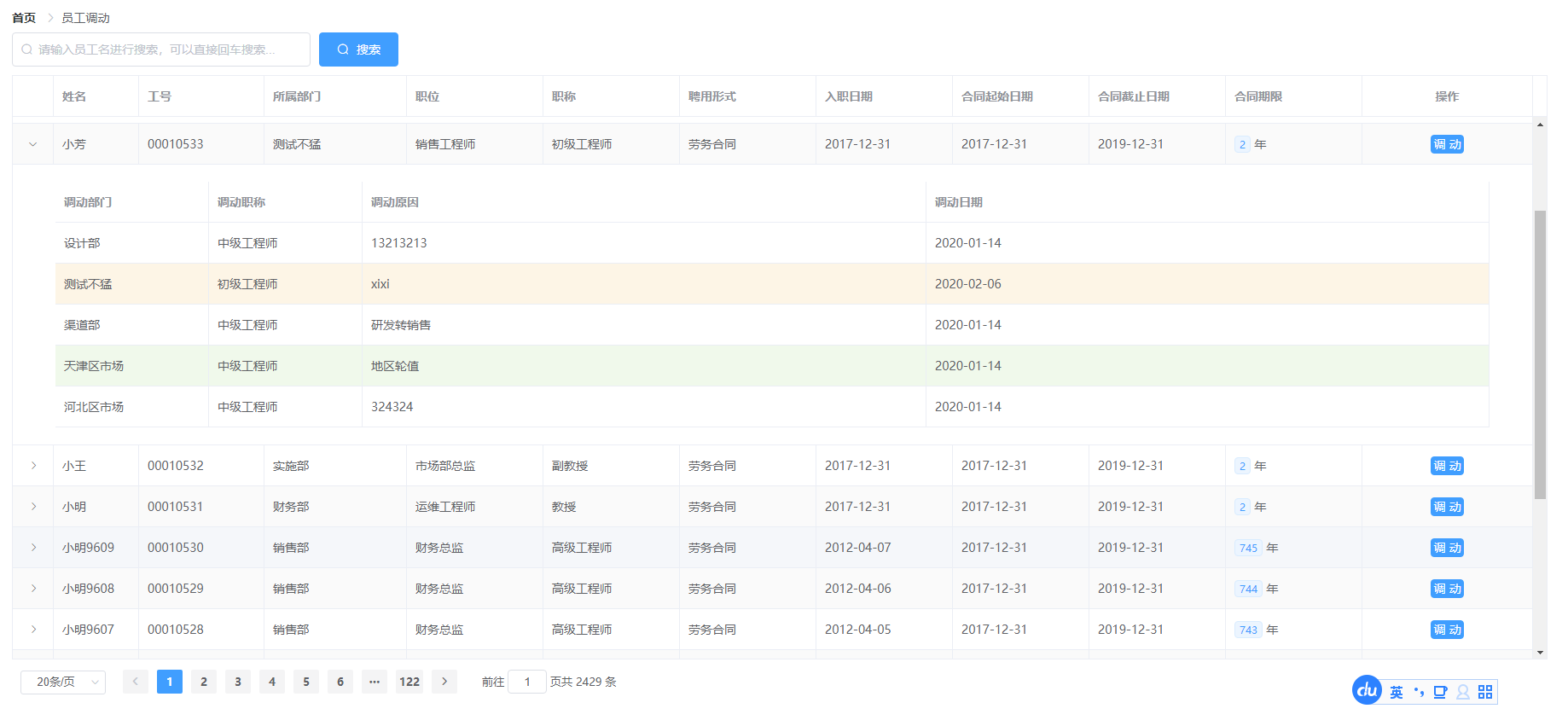 基于SpringBoot的人事管理系统源码-腾渊网创